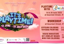 Its Play Time AEON Mall berjalan per hari ini hingga Juli mendatang