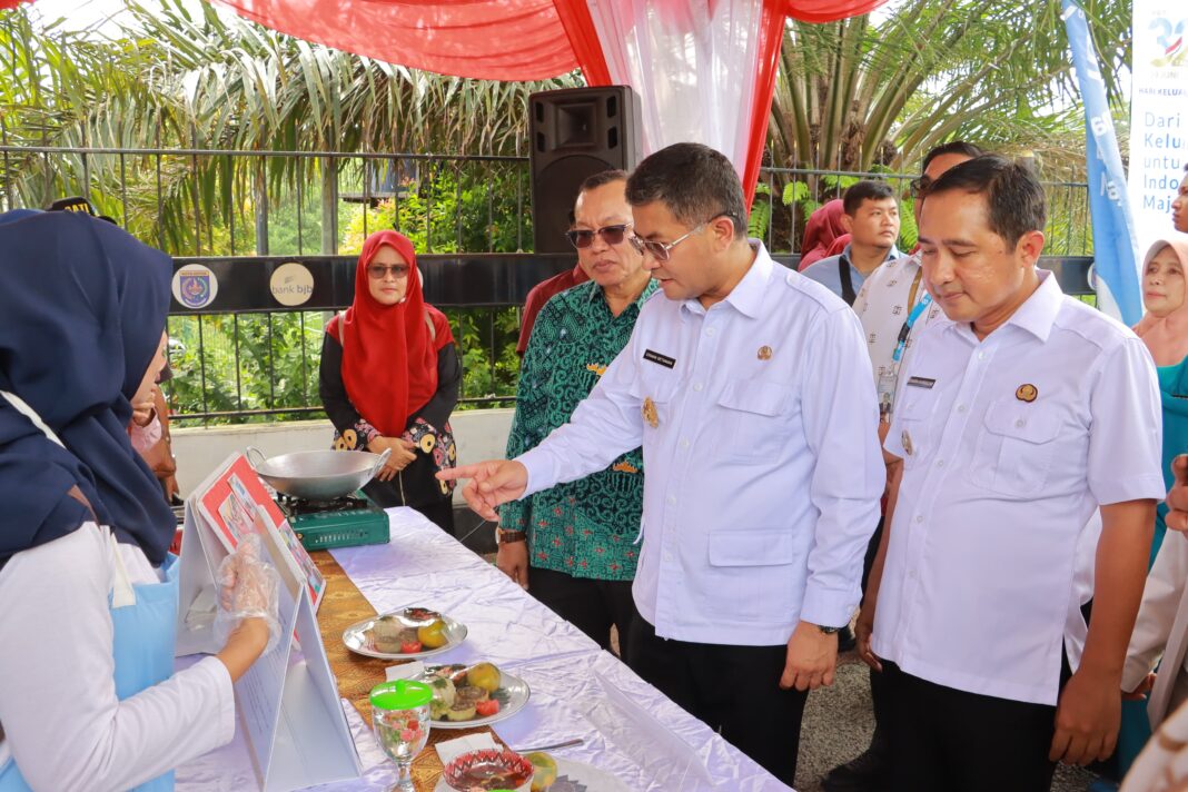 Wagub Jabar, Erwan meninjau produk di Harganas Depok