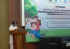Dr.Siska Gerfianti berikan paparan perihal strategi kerja peningkatan stunting di tiap daerah di Jabar