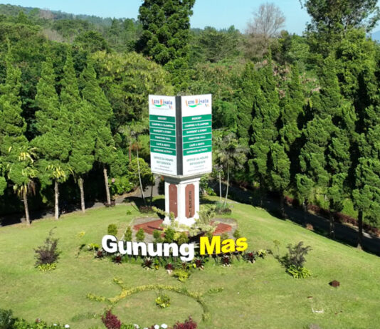 Penampakan Gunung Mas