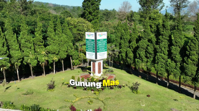 Penampakan Gunung Mas