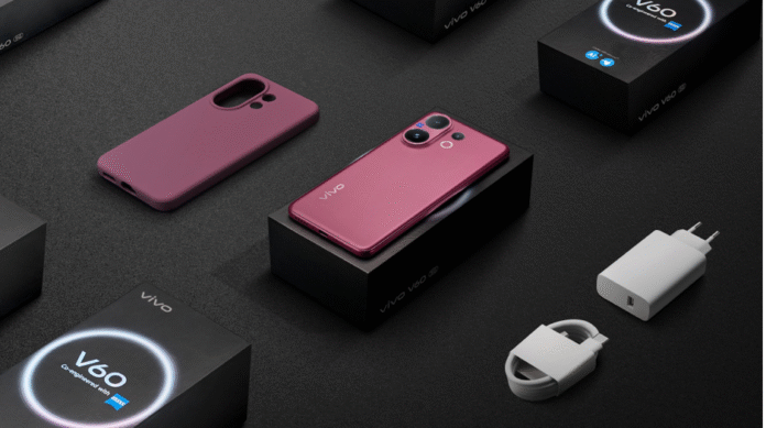 Vivo V60 tampil memikat dengan warga anggun