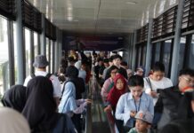 Long Weekend Isra Miraj; Baru Dua Hari, Penumpang Kereta Tumplek, Jumlahnya Puluhan Ribu Orang