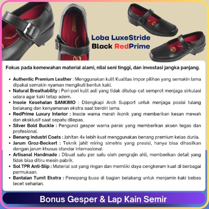 Value yang ditawarkan Sepatu Loba benar benar memanjakan pembelinya